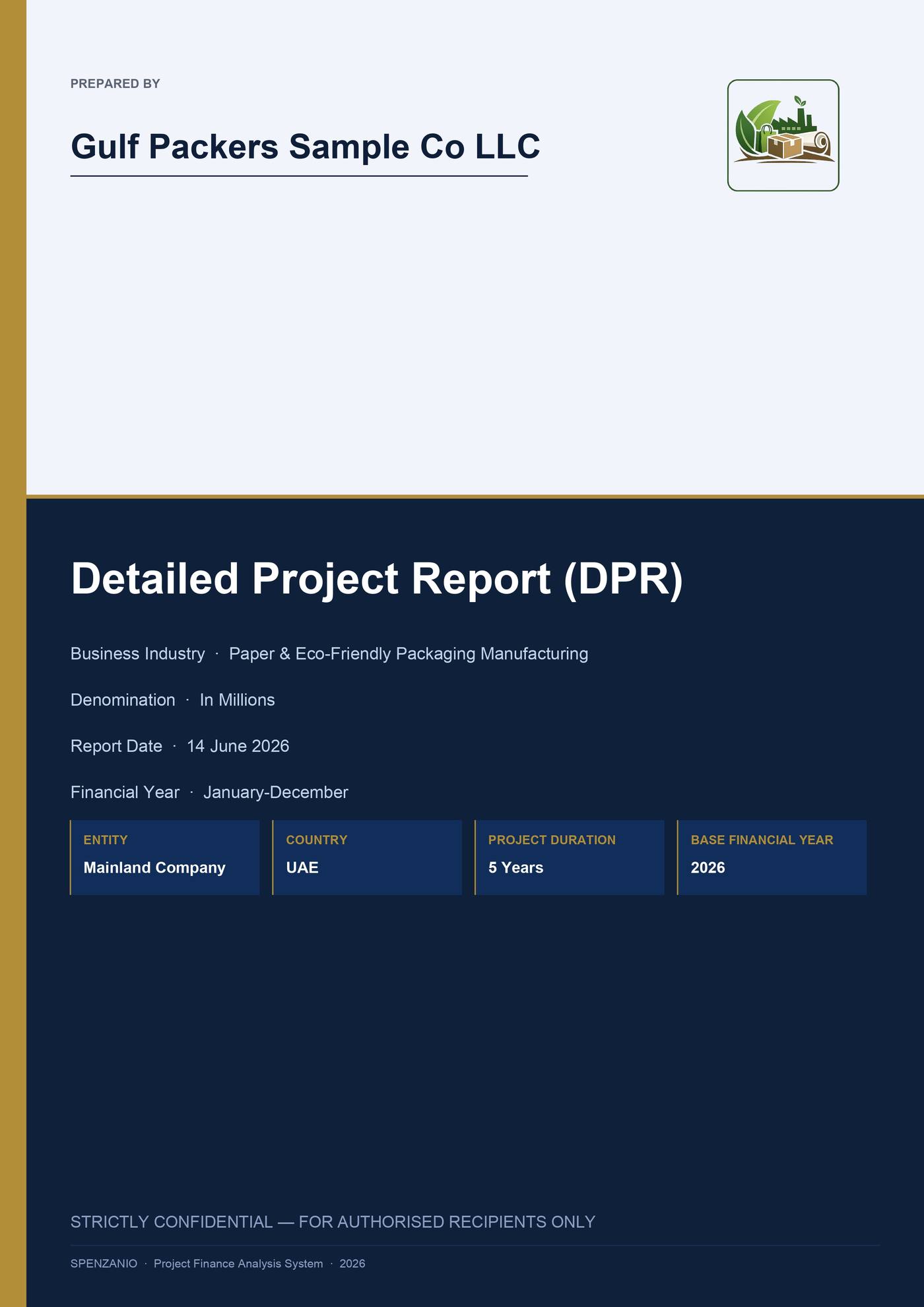 Sample Project Reports | Spenzanio